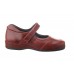 Sandpiper | Welton | Cherry Red Leather Bar Shoe