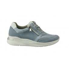 Waldlaufer | Lace Up Shoe | 715H02-402-267 in Light Blue Suede